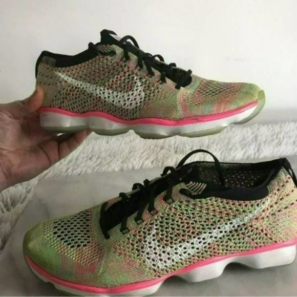 Nike Flyknit Zoom Agility 8 Black Hyper Pink - Picture 7 of 10